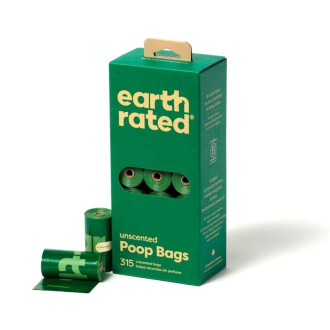 Vrecká na exkrementy 315ks / 21 roliek, bez vône