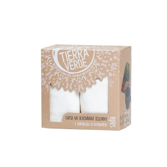 Vrecko na uchovanie zeleniny – Sada (1ks veľká a 2ks malá), z bambusu a biobavlny