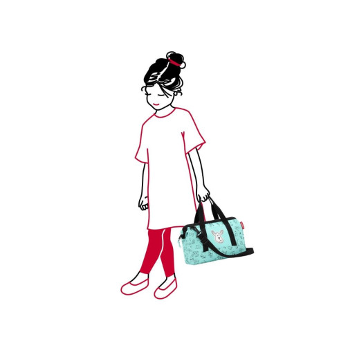 Cestovná taška Allrounder XS deti - Cats and Dogs mint