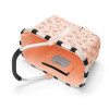 Dětský košík Carrybag XS kids cats and dogs rose