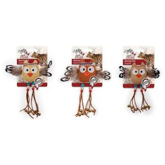 Dreams Catcher - Sovička, s korálkami a pierkami