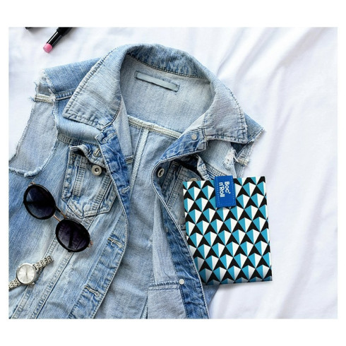 Eko vrecko na desiatu Boc'N Roll Tiles - Blue