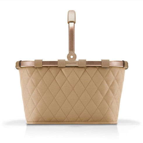 Nákupní košík Carrybag frame rhombus ginger