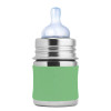 Nerezová kojenecká láhev - Moss 150ml