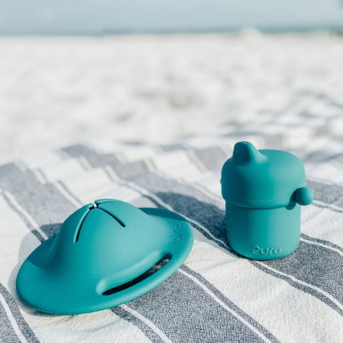 Silikonová sklenička na snack