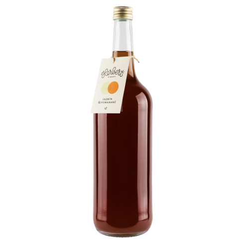 Sirup Jasmín & Pomeranč, 350ml