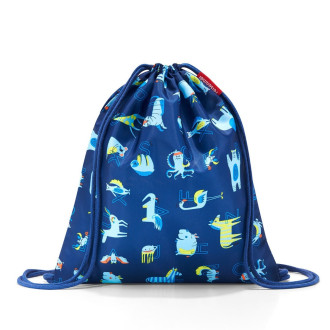 Kapsa na záda Mysac kids abc friends blue Kapsa na záda Mysac kids abc friends blue