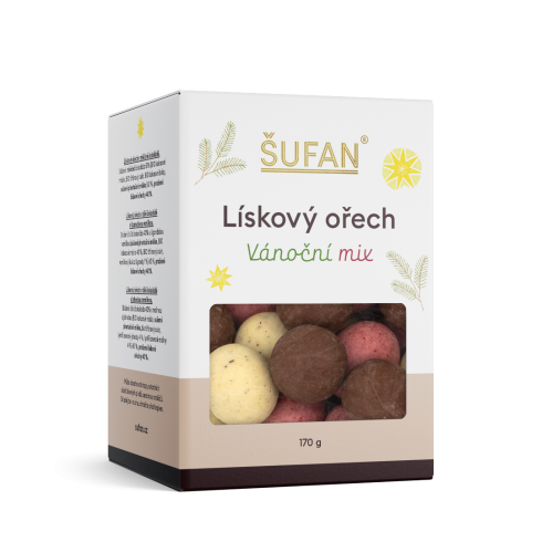 Lískový ořech vánoční mix 170g